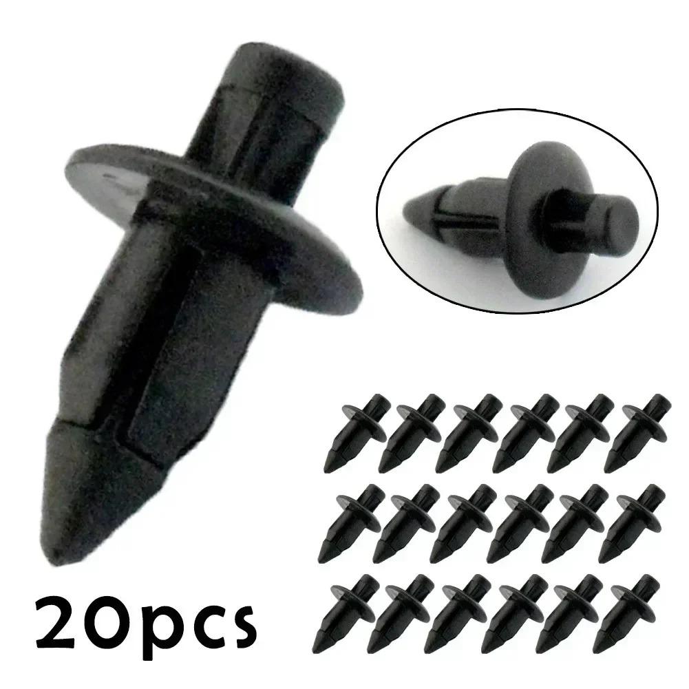 10-100 Pcs Plastic Bicycle Fairing Rivet Setting Panel Fastener Clips For Honda Fastener Clips For Honda Suzukii Kawasakii