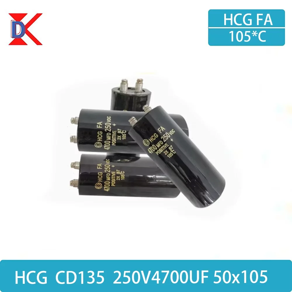 Hitachi CD135 Bolt Terminal Capacitor Inverter Use 10V 25V 35V 50V 63V 80V 100V 160V 250V 450V