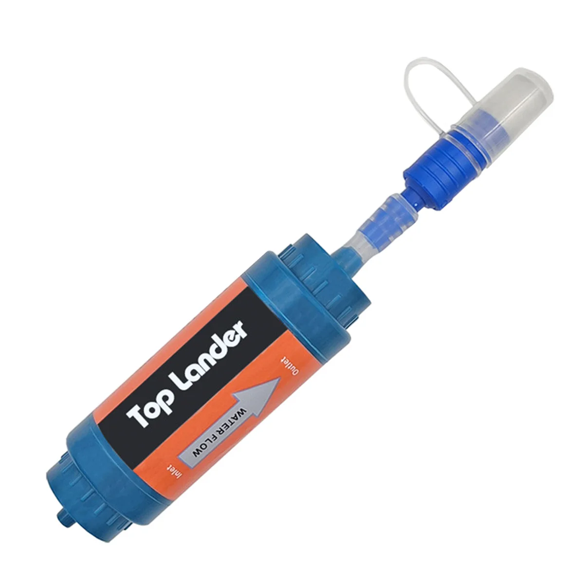 

OURC-Top Lander Portable Camping Water Filter Straw Survival Equipment