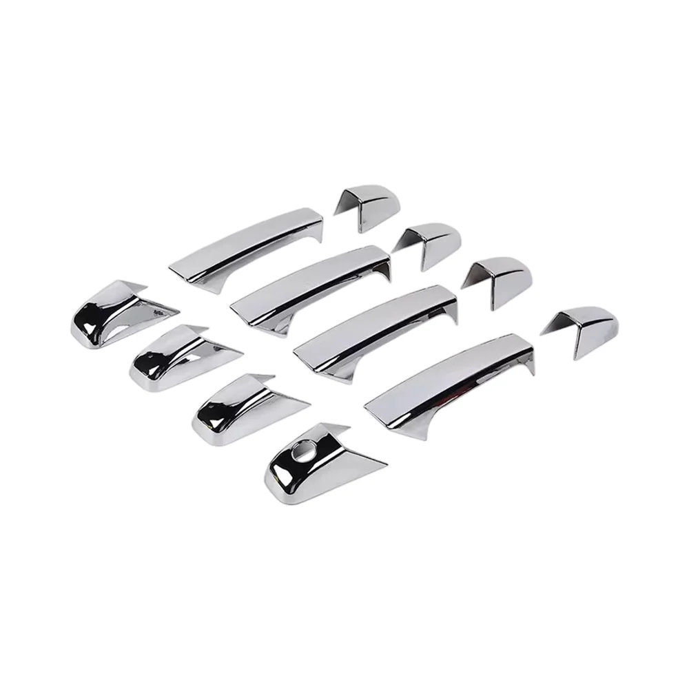 Car Decoration Door Handle Cover  For Chevrolet Suburban Tahoe Silverado Avalanche 2007-2014 Car Stickers Styling Modify A Car