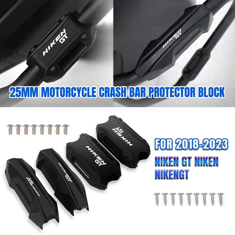

Motorcycle Bumper Engine Guard 25MM Protection Block Crash Bar Decorative For YAMAHA NIKEN GT Niken NikenGT 2018 -2021 2022 2023