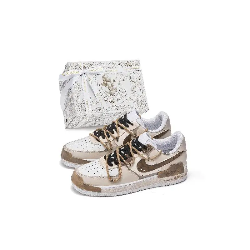 

【Customize】Nike Air Force 1 Skateboarding Shoes Men Sneakers shoes CW2288-111