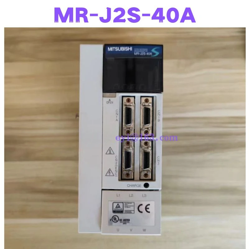 Used Servo Drive MR-J2S-40A  MR J2S 40A Normal Function Tested OK