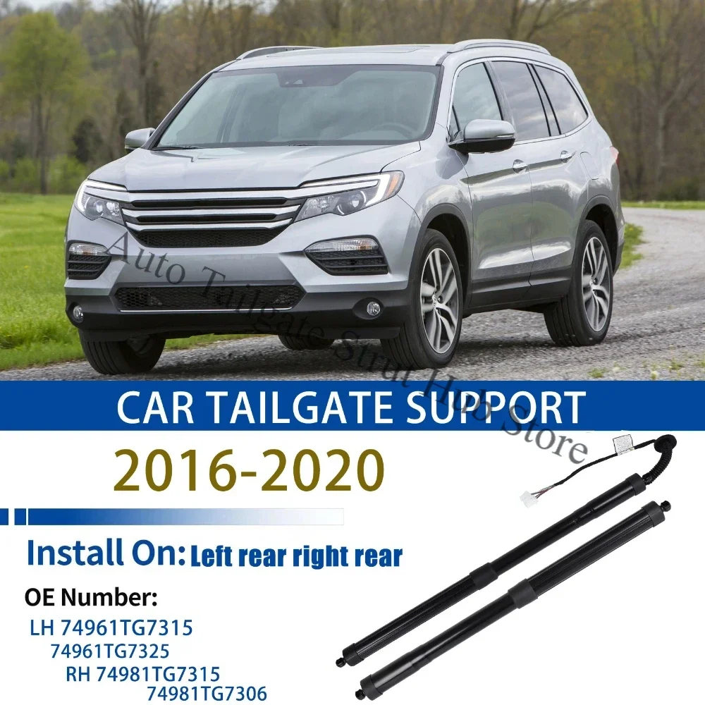 For YF5/6 Honda Pilot RH 2016-2020 Tailgate Gas Spring Struts LH Tailgate Power Lift Supports 74961TG7315 74981TG7315