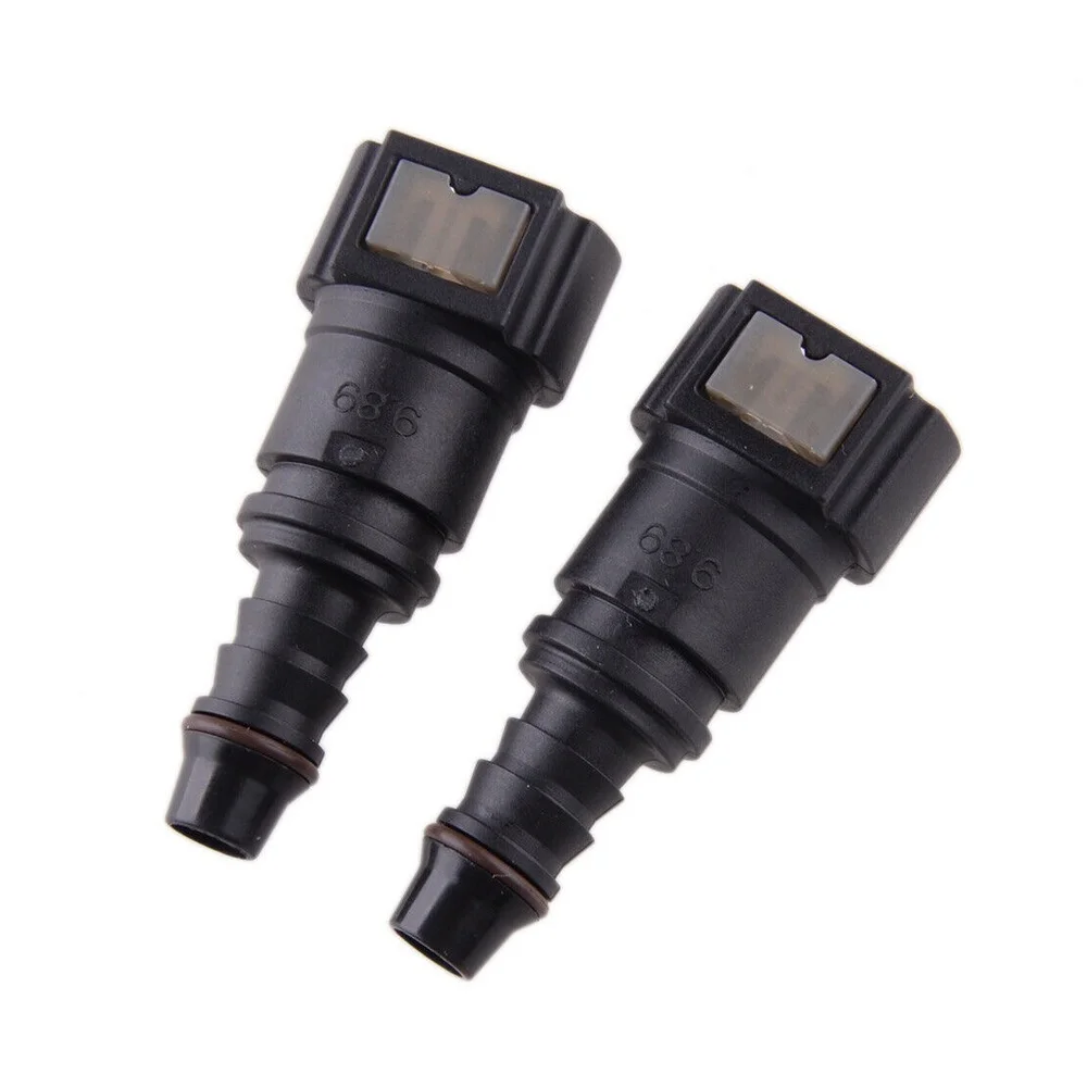 2pcs 9.89mm 5/16'' Female Fuel Line Quick Connect Release Disconnect Connector