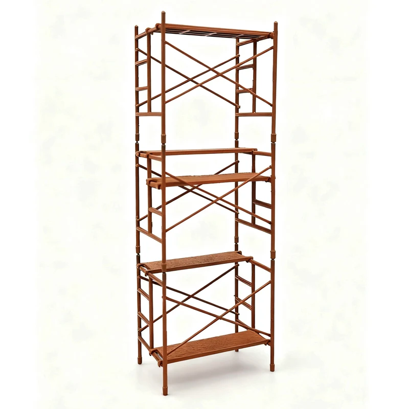 1Set 1/64 Schaal Steiger Model Kit 3D Gedrukt Steiger met Pedaal DIY Diorama Onderdelen voor Miniatuur Auto Bouwplaats scène