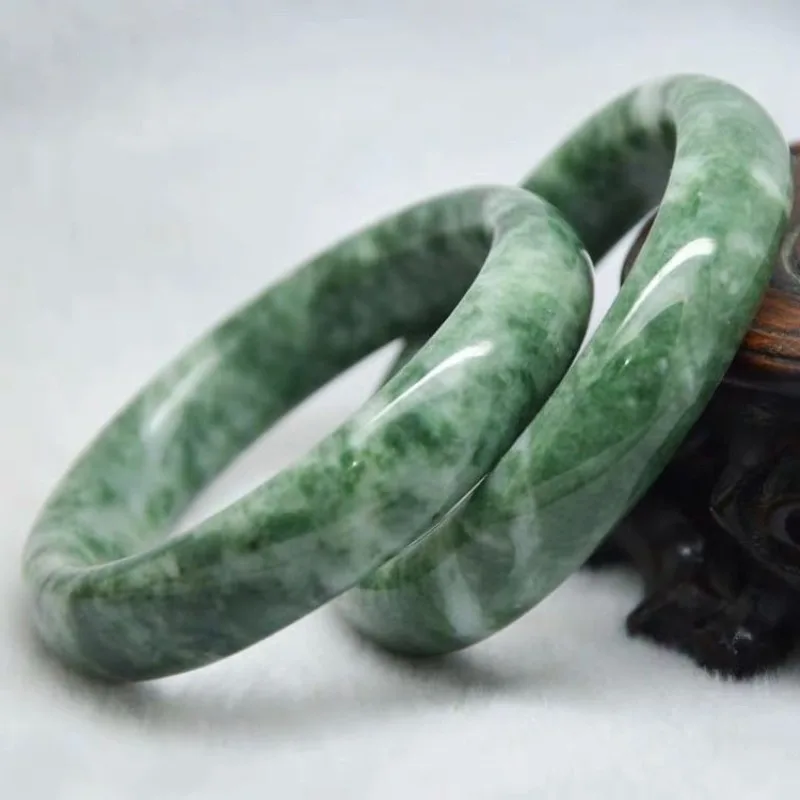 

Natural Guizhou Cui Bracelet, Classic Fashion Simple Women's Jewelry Jade Bracelet
