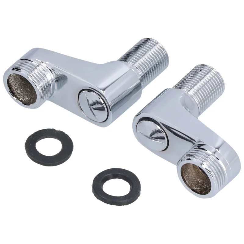 G1/2 To G3/4 Shower Mixer Faucet Swing Arm Adapter Cold Hot Water Pipe Fixed Accessory For Bathroom