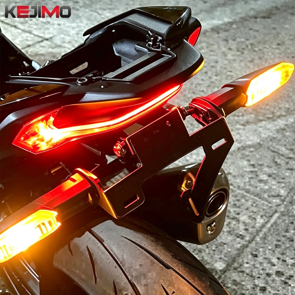 Motorcycle Tail Tidy FIT For KAWASAKI Z900/SE z900 Z 900 Z 2025 2026 Tail Tidy License Plate Holder Z900 2025 Accessories Z900SE