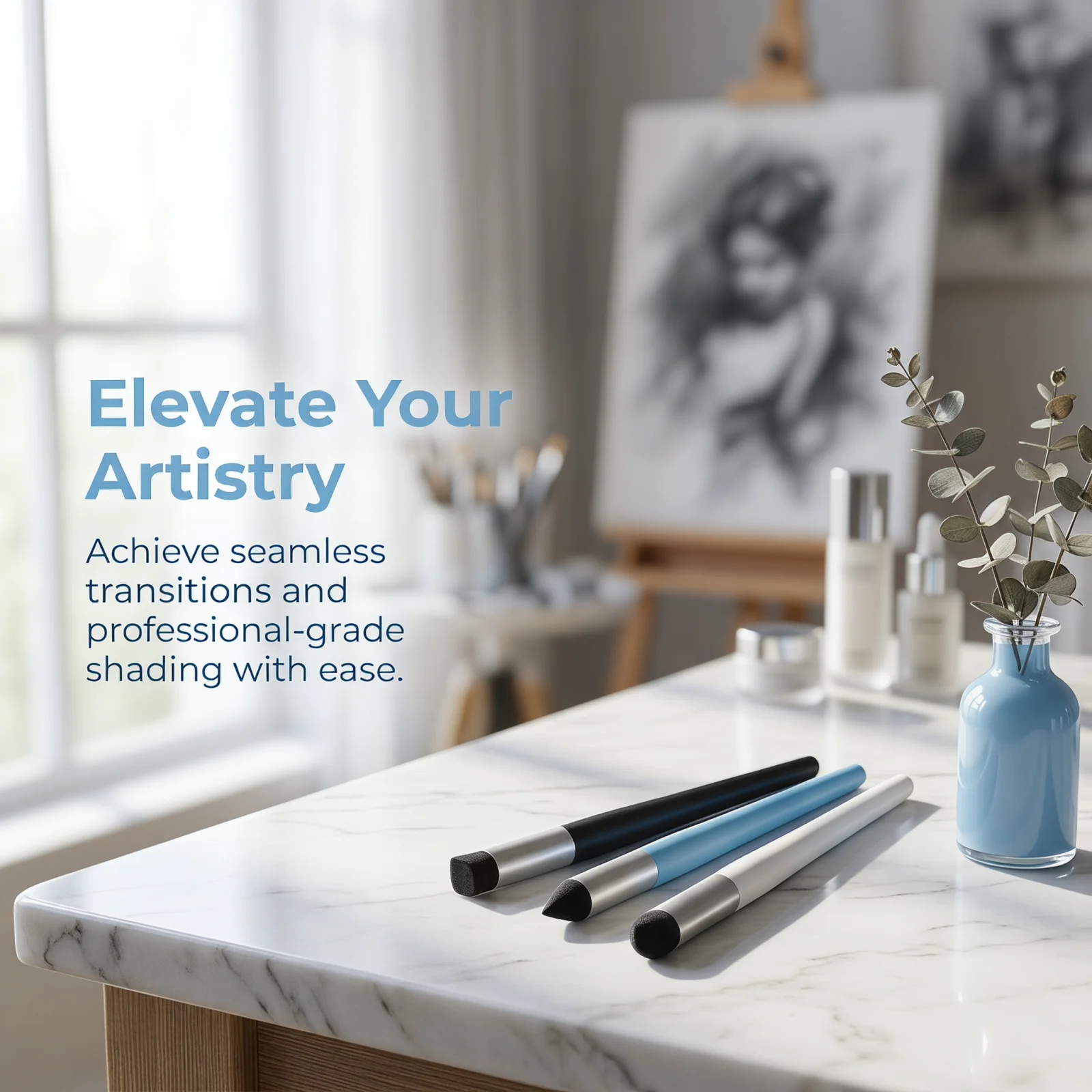 Professional Sketching Blendin - Sketching Charcoal Set recension och pris