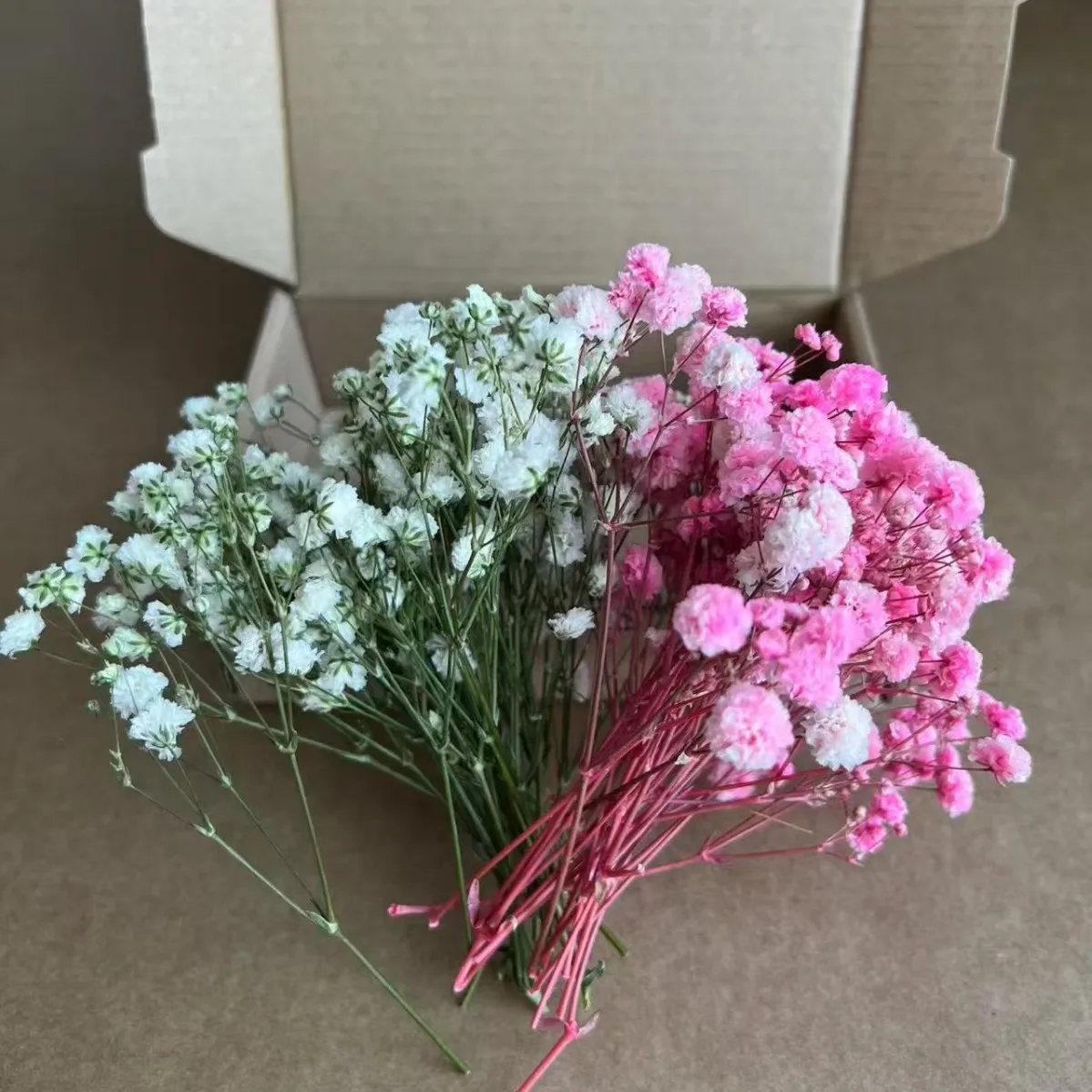 

100pcs New Dry Flowers Gypsophila Floral Arrangement Dried Flower Eternal Flower Creative DIY Home Wedding Decoration Gift