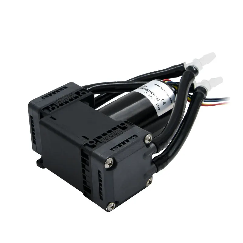 

Kamoer HLVP10 Mini Diaphragm Vacuum Pump with 12V 24V Brushless Motor Long Life -0.095Mpa for Automotive Industrial Applications