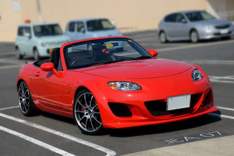

Подходит для Mazda NC NCEC Roster Miata ATE Style Передний бампер FRP