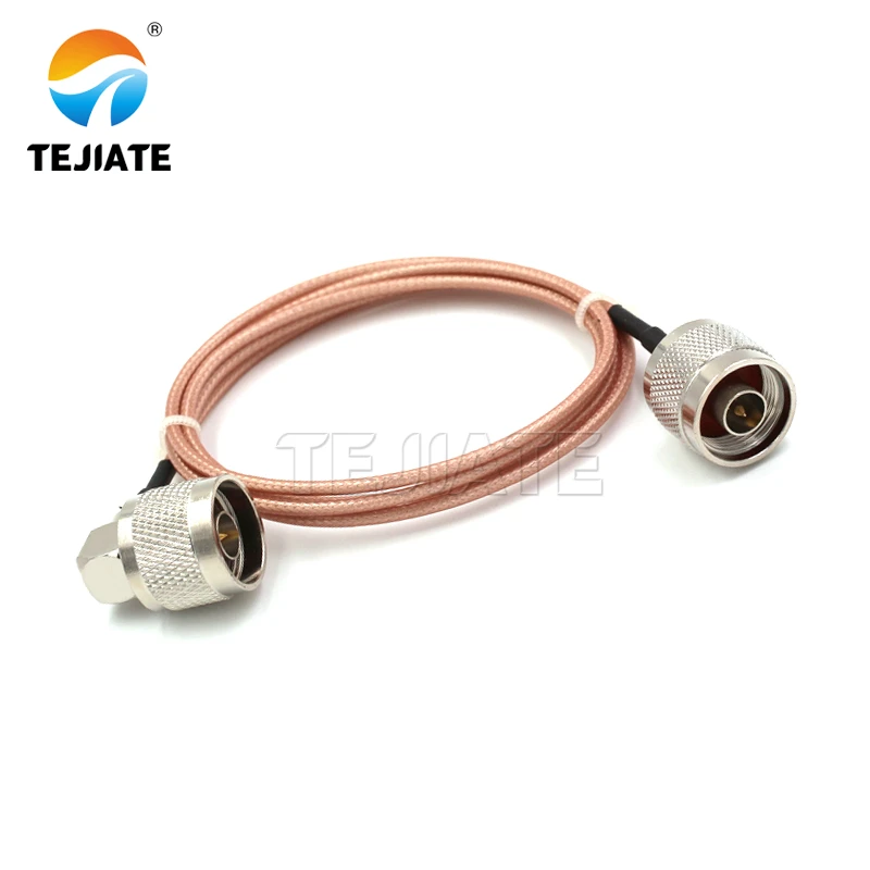 1PCS N-bend male to N male female adapter line N-JW to N-J N-K RF line RG316 coaxial line impedance 50 ohms