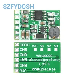 3.7V 4.2V Charger 5V 6V 9V 12V Discharger Board DC DC Converter Boost Module Solar Mobile Power Charger Lithium Battery DD05CVSA