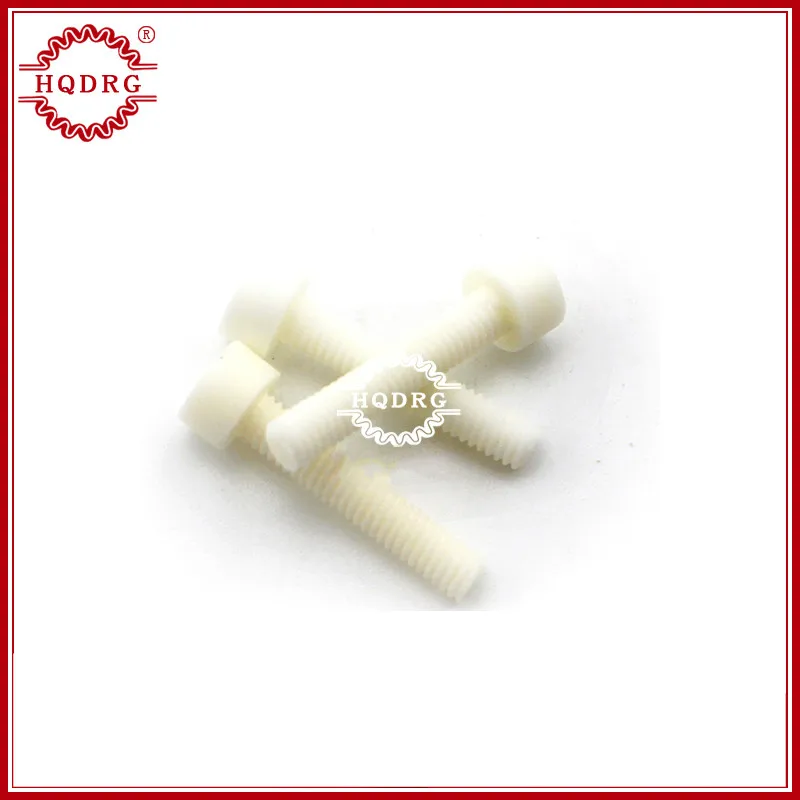 Alumina ceramic screw high-frequency porcelain screw insulating screw M4 * 20 high temperature resistant corrosion resistant