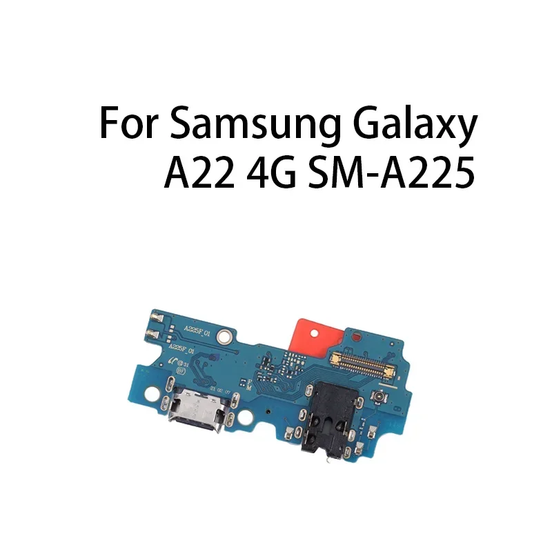 

USB Charge Port Jack Dock Connector Charging Board Flex Cable For Samsung Galaxy A22 4G SM-A225