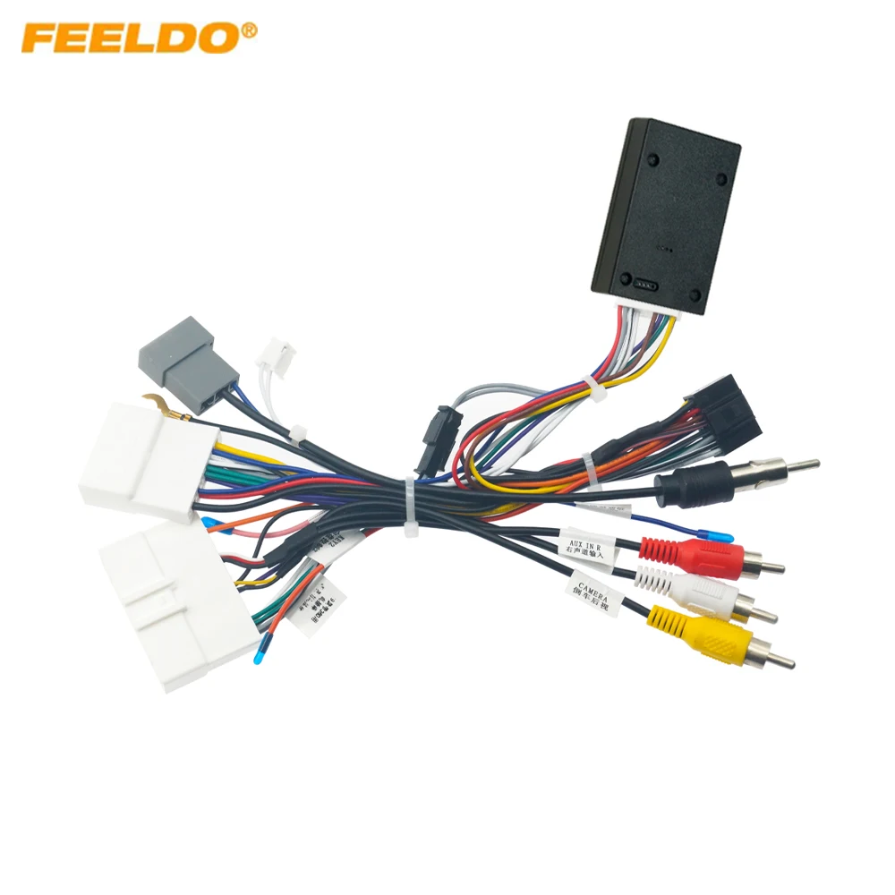 Car 16PIN Stereo Power Wiring Harness Cable Canbus For Nissan Altima/Teana(19-20)/Sylphy(2020) Audio Radio Aftermarket Wire Adap