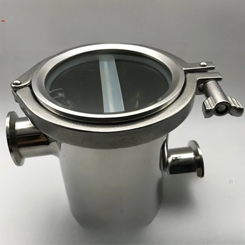 304 Sanitary Quick Install Air Blocker Stainless Steel Partition Device Clamp Type Anti-Backflow Floor Drain Check Valve