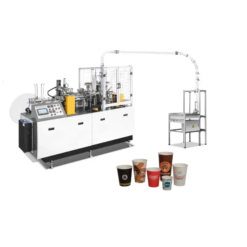 High Speed Automatic One Time Paper Cup Machine Biodegradable Double Wall Hot Drink French Coffee Paper Cup Making Machine