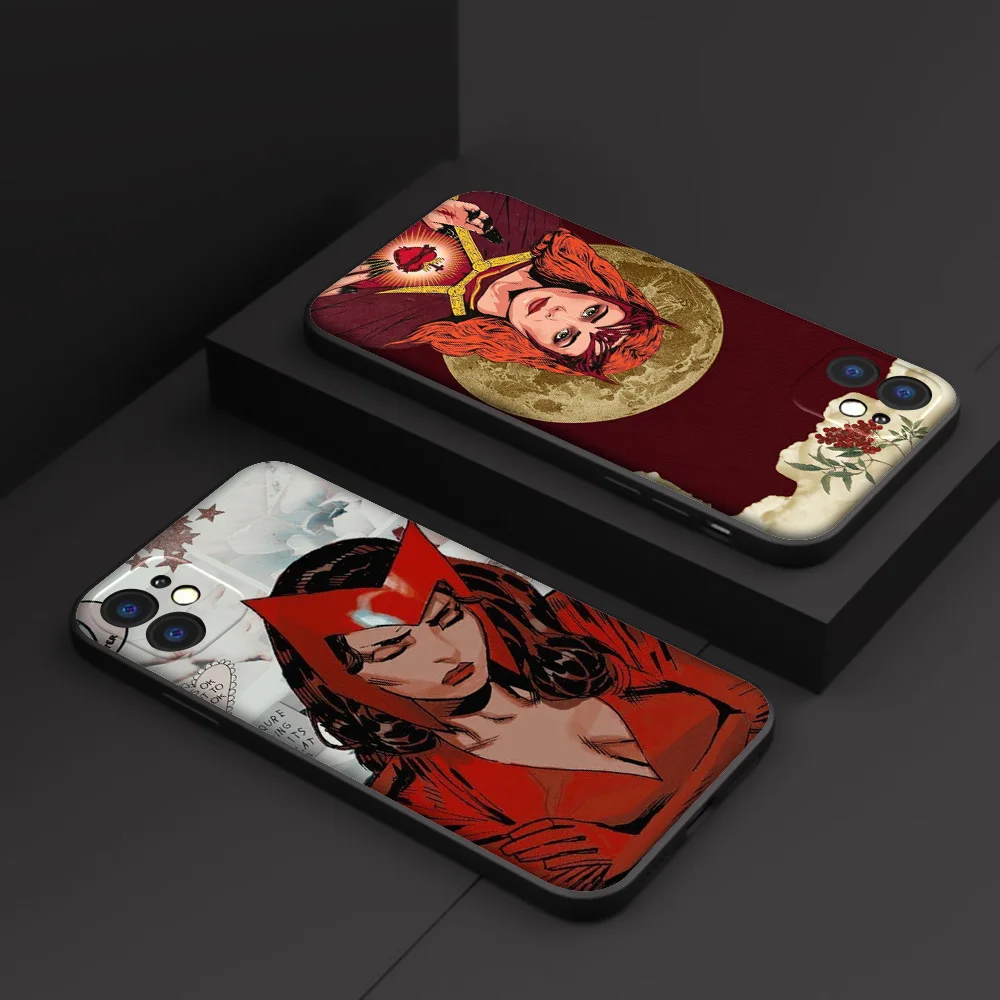 Phone Case for Xiaomi Redmi A3X A3 13C 13 Note 13 12 Pro Pro+ New Cover TW125 Marvel Scarlet Witch