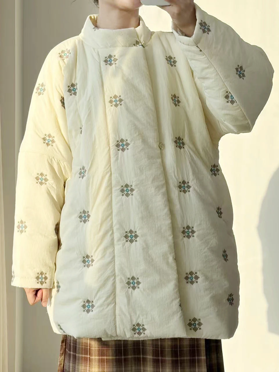 

Оригинальная женская круглая одежда Hanfu из мягкого хлопка Ne Jaet Thiened для поездок на работу, традиционная китайская одежда, длинные размеры больших размеров...