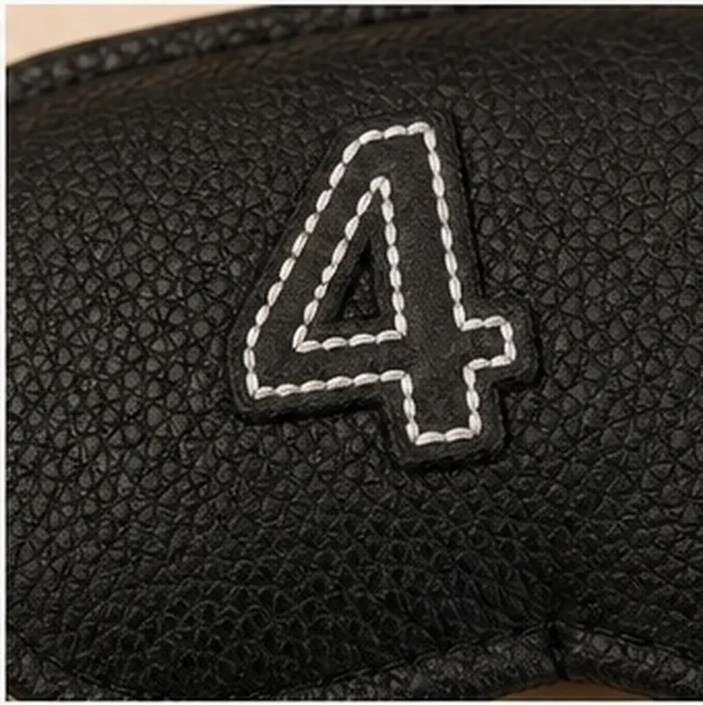 10Pcs Golf Club Head Covers PU Putter Sleeve Universal Protective Case Mallet Shaped Shockproof Golf Sports Supplies Club Caps