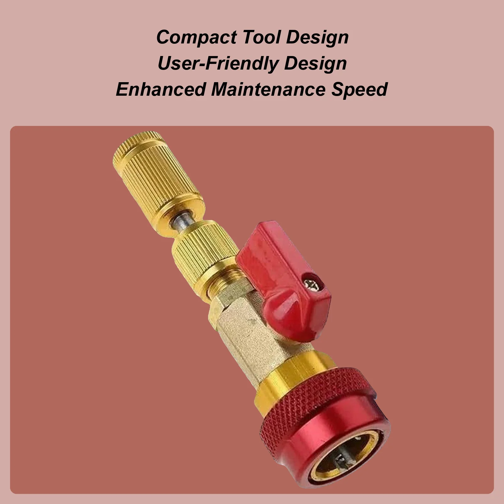 

AC Valve Core Removal Tool Air Conditioner Valve Stem Core Remover Tool Repair Replacement Accessories Kit Gadget for Automotive