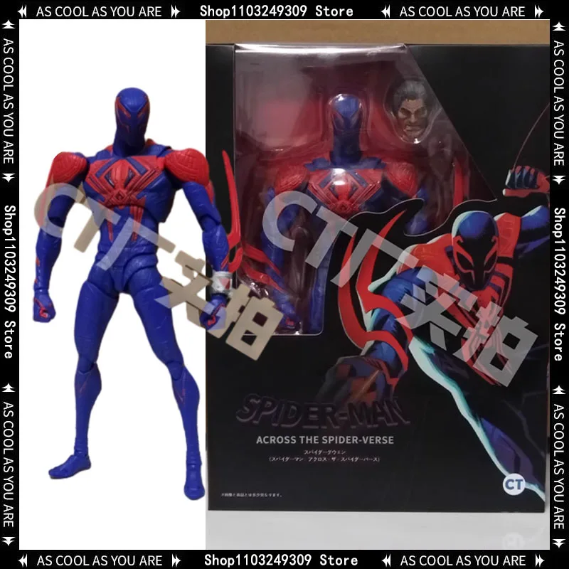 Shf Anime Spider-man 2099 figuards Action Figures Miles Spider Figurine Spiderman Figure Pvc Model Doll giocattoli da collezione regali