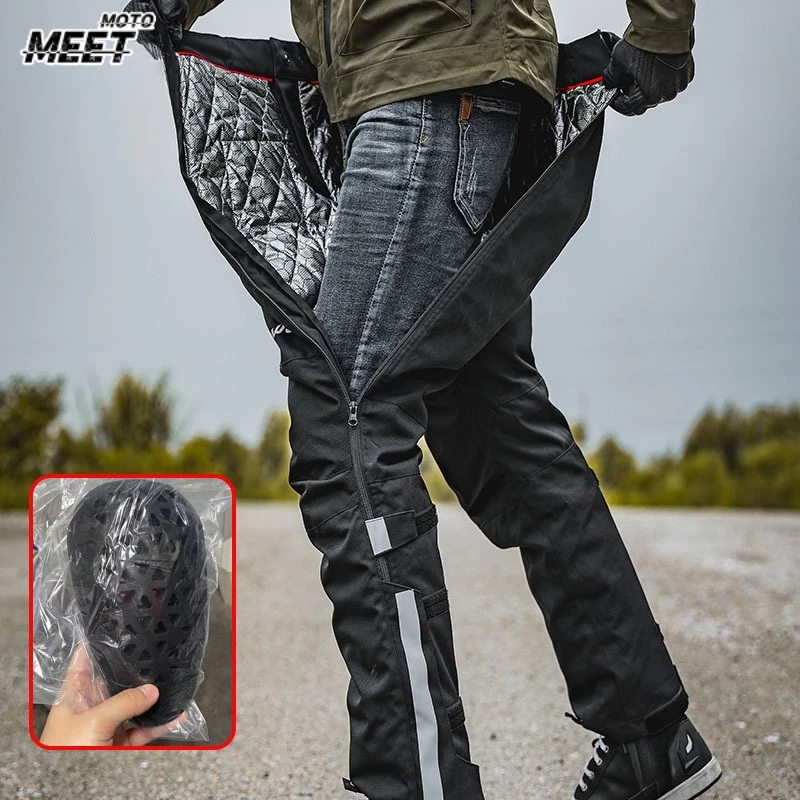 

Hot Motorcycle Winter Electric Heating Quick Pants Release Pants Winter Warm MotoTrouser Windproof Waterproof with CE Prot