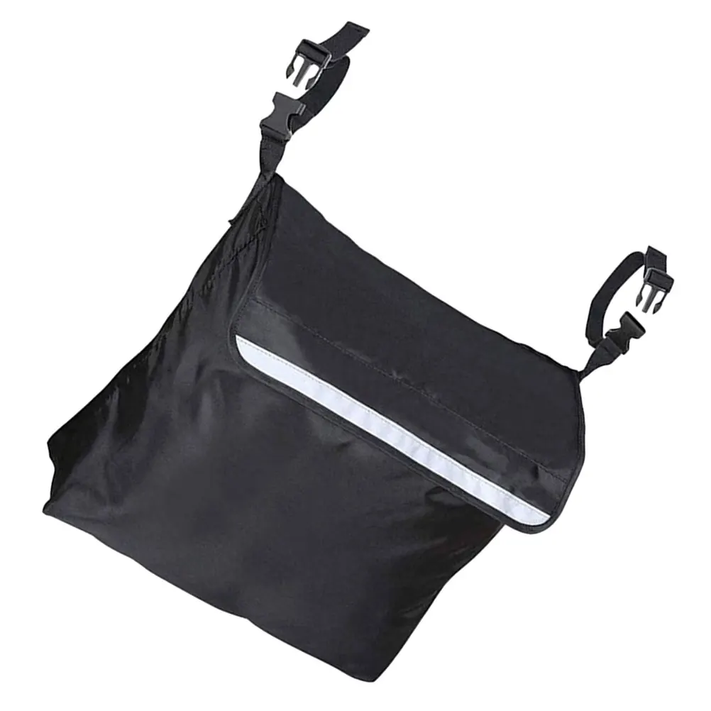

Waterproof Black Wheelchair Rear Bag Large Capacity Oxford Cloth Storage Organizer for Walkers Power Wheelchairs