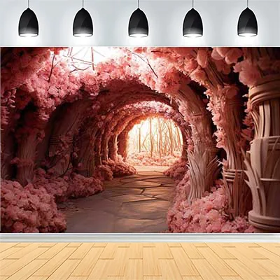 Indoor Palace Bridal Photography Background Wedding Gown Place Pregnant Bride Bridal Romance Studio Backdrops PB-02