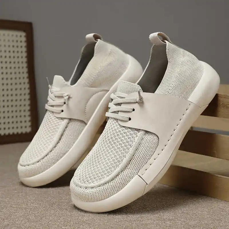 

Round Nose Thick Bottom Sneakers For Mens Vulcanize Men's Black Shoes Orange Tennis Sport Gifts New Season To Play Styling