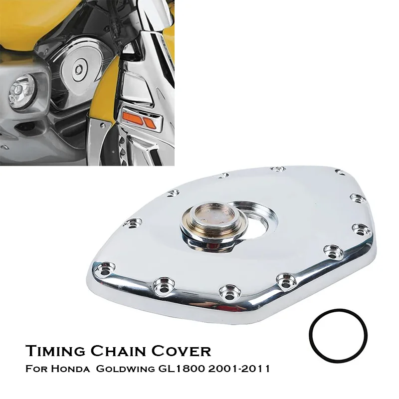 

Motorcycle Timing Chain Cover Timing Chain Cap Shell Stator Covers For Honda Goldwing GL1800 Gold wing GL 1800 2001-2011