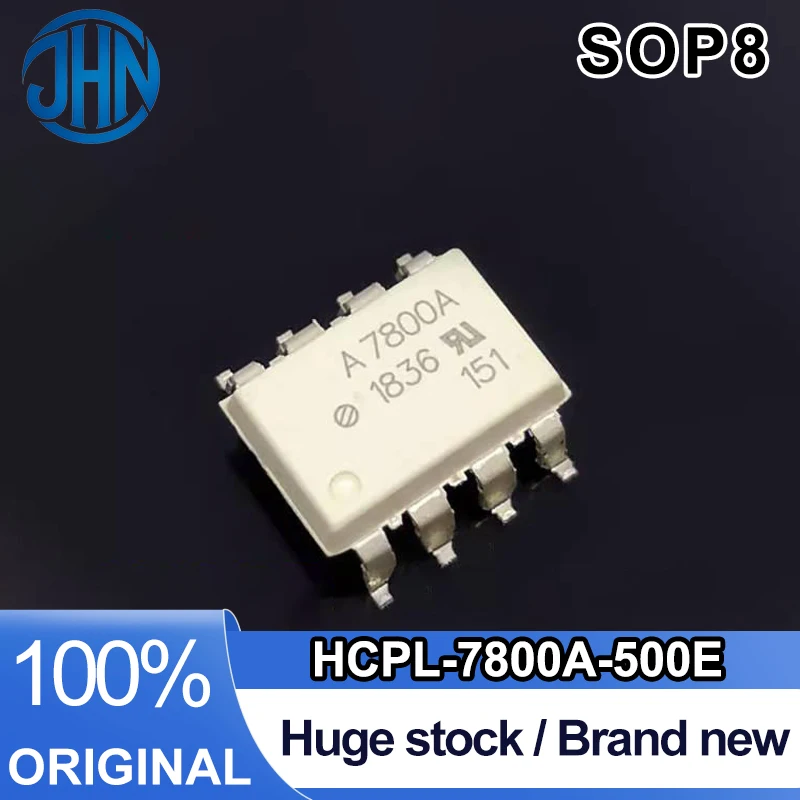 (2-5 piezas) HCPL-7800A-500E SOP8, circuitos integrados nuevos, chipset, pedido con stock adecuado, kit de componentes electrónicos