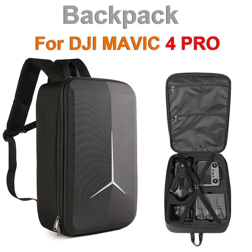 

Backpack For DJI MAVIC 4 PRO Drone/Controller/Charging Hub Storage Bag Protective Case EVA Portable Box For RC 2/RC PRO 2 Acc