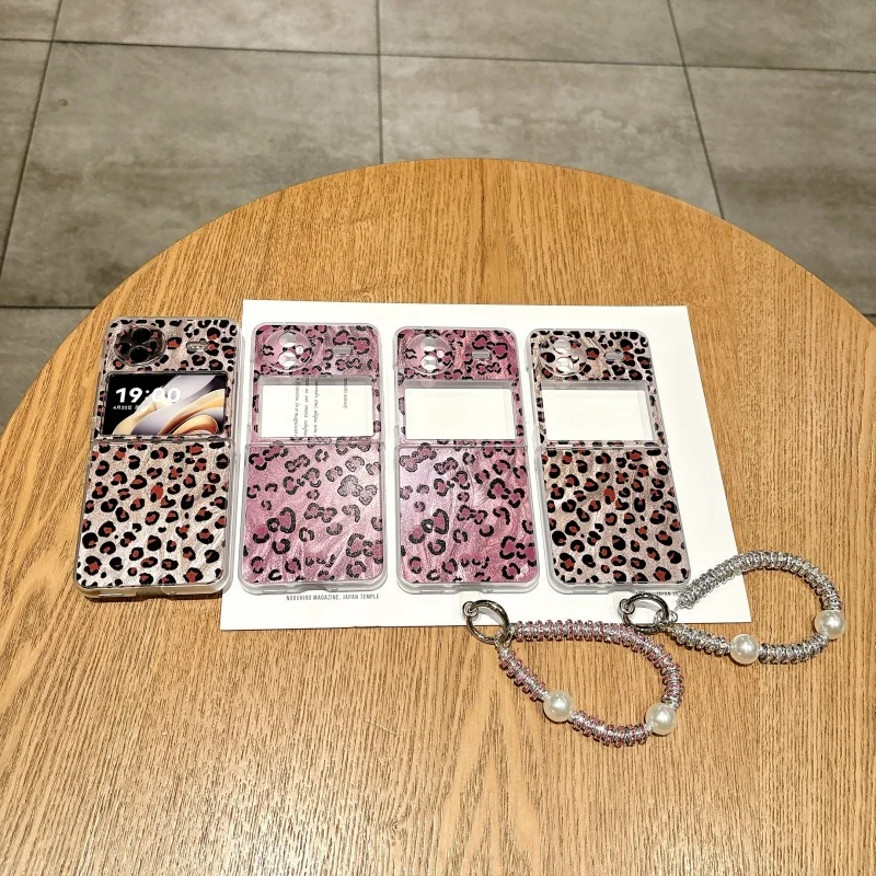 

Phone Case for VIVO X FLIP Leopard Print Phone Case VIVO X FLIP Fashion Bracelet Phone Case