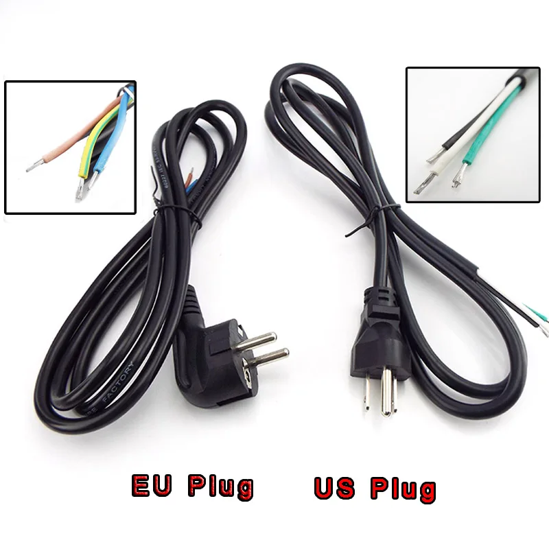 1.5m AC 110v 240v 3A Power supply adapter Cable Dishwashers wire Extension Cord For Electrical Fan K5