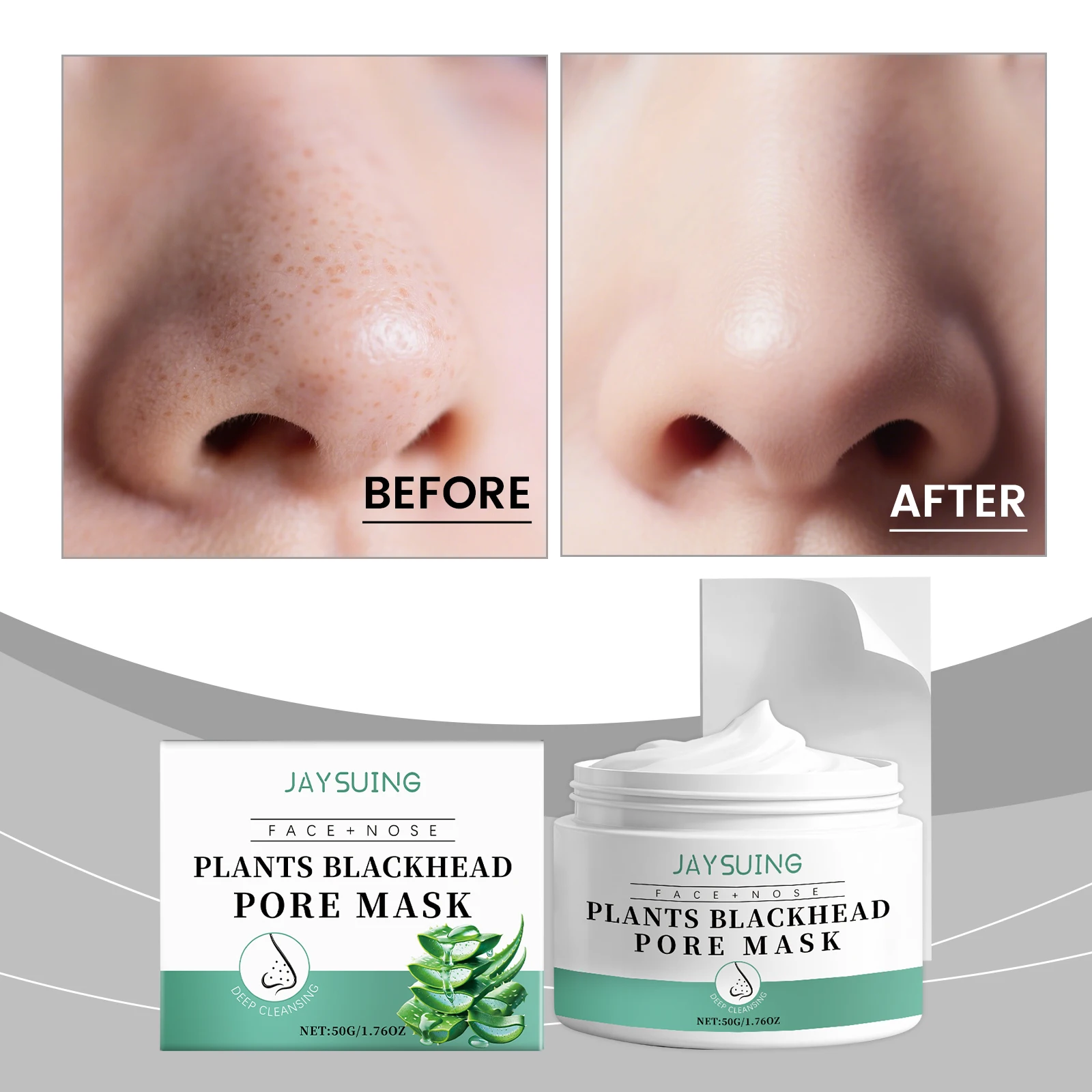 Salicylic Acid Blackhead Remover - Pore Cleanser Pore Cleaner Purifying 50G