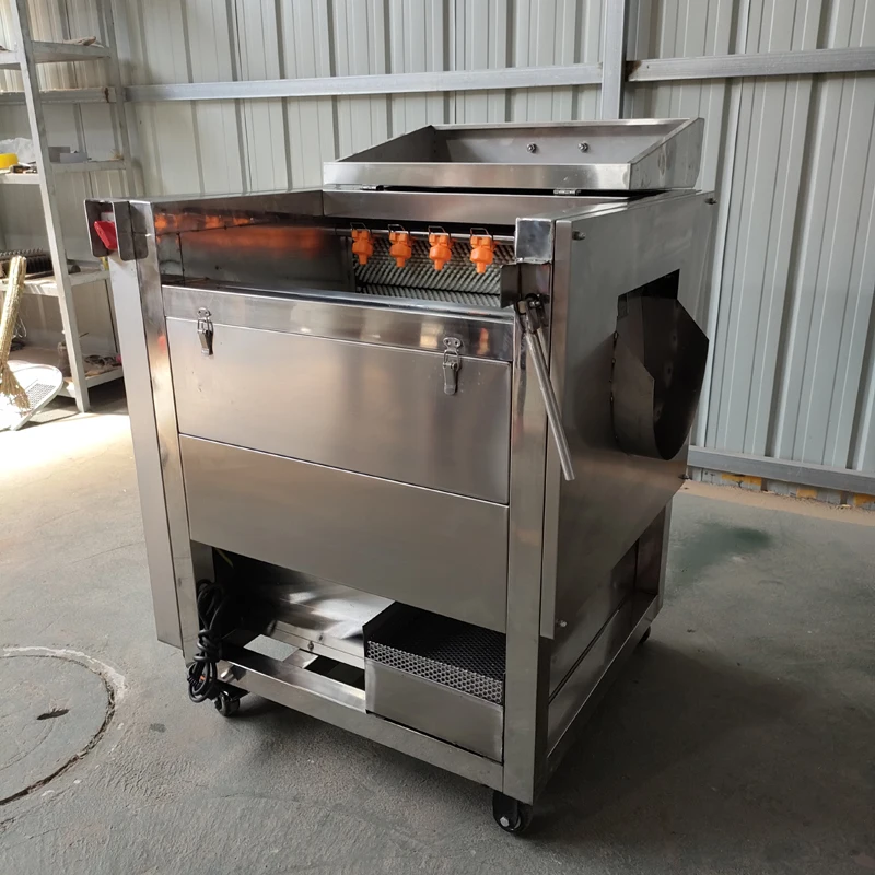 Многофункциональная машина для мытья и очистки кистей 200 кг/ч, машина для мытья овощей с гребешком, устрицей, картофелечистка