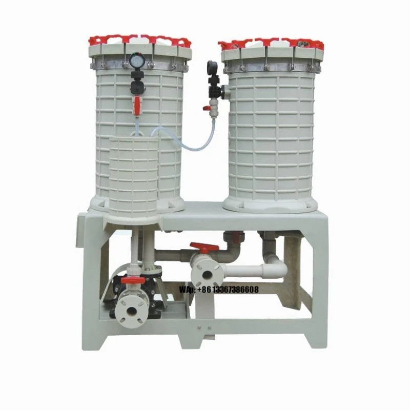 

Industrial Dual Tower Pp Precision Chemical Industrial Filter for Electroplating