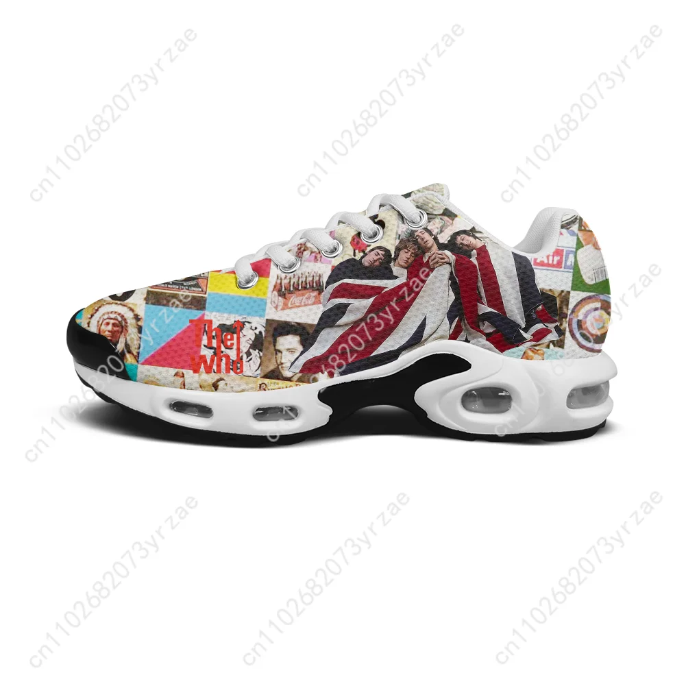 The Who Lightweight Sports Shoe Tailor-Made Air Cushion Sneakers Mens Womens Teenager Personalized Couple Print Customize Shoes