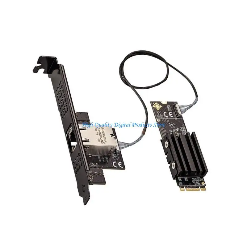 

U2JE Advanced 10Gbe PCIe Ethernet Card M.2 B/M Networking Card 5000/10000Mbps
