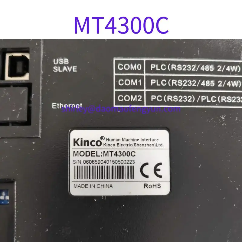 Used 7-inch touch screen MT4300C Test OK Fast Shipping