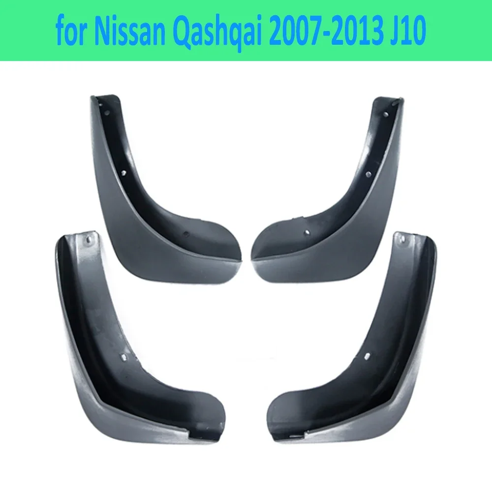 for Nissan Qashqai J10 2007 2008 2009 2010 2011 2012 2013 Fender Mudguard Mud Flaps Guard Splash Flap Mudguards Car Accessories