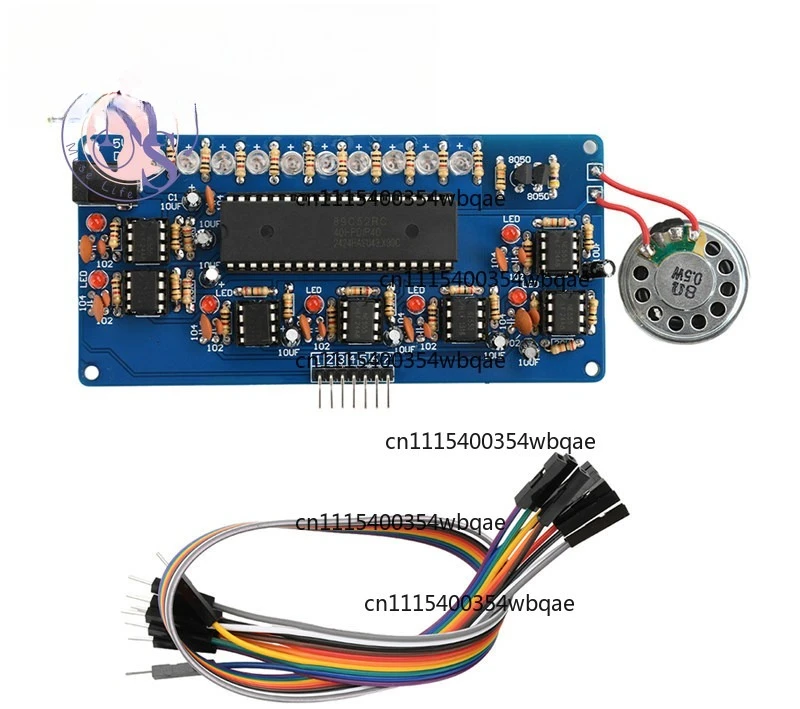 ZOCI-FOR- DC5V Fruit Touch Electronic Piano Kit, 7 Notes DIY Electronic Production Parts