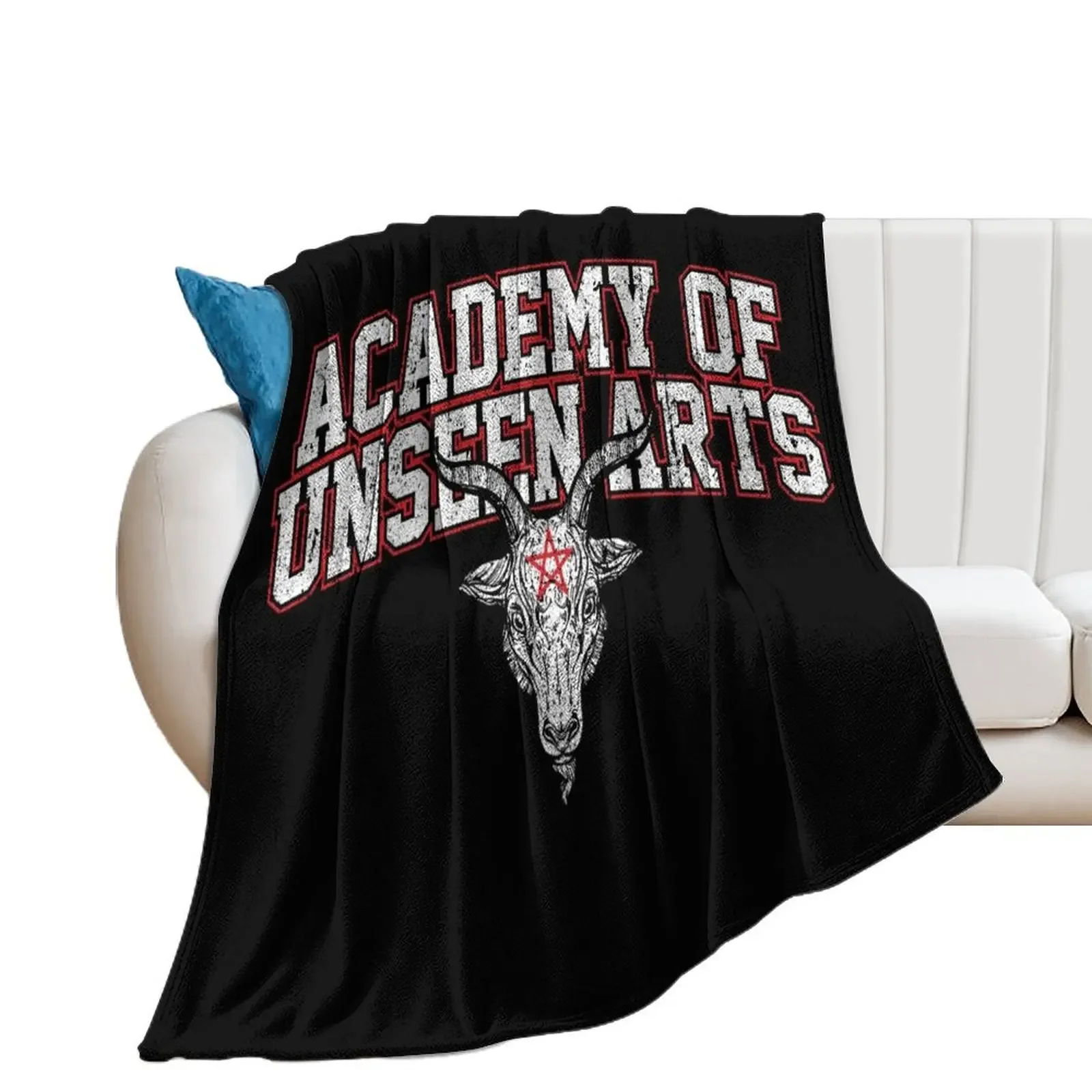 Academy of Unseen Arts Throw Blanket Moving Soft Plush Plaid Furrys sofa bed Blankets