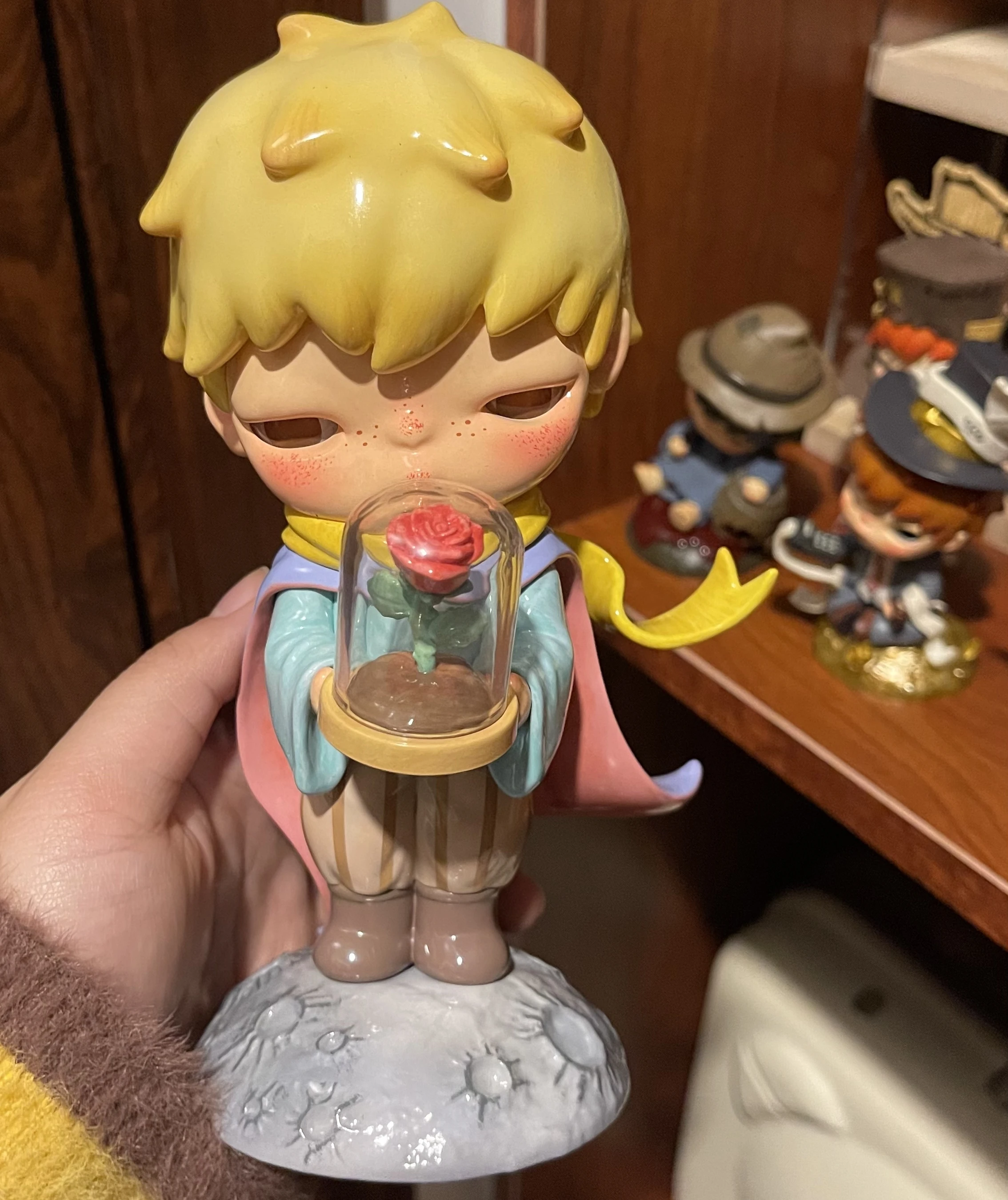 Genuíno hirono princeling anime figura elevador colecionável decoração ornamentos de mesa bonito hirono estatueta presente natal