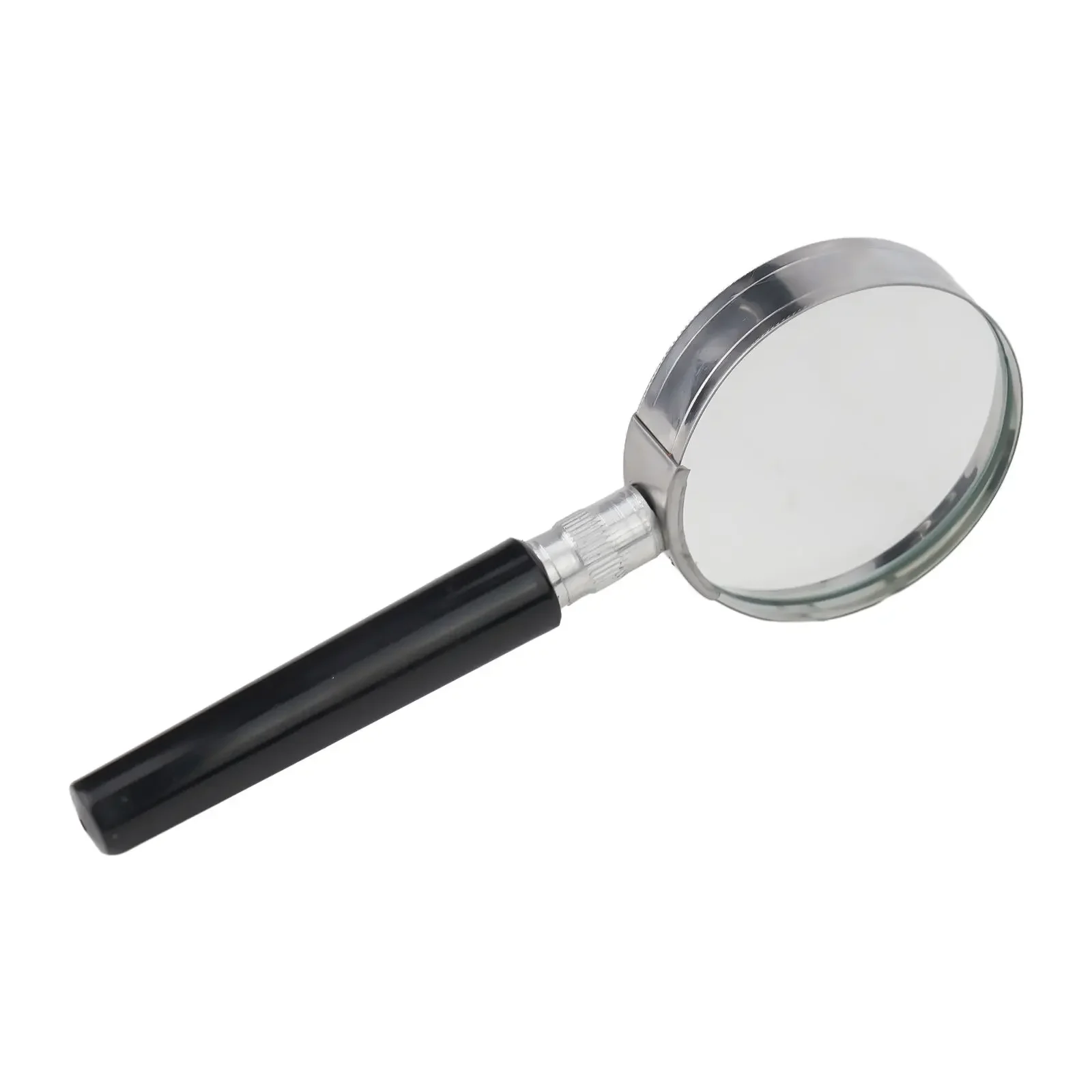 5X Magnification Handheld Magnifier Magnifying Glass Handle For Reading Jewelry Senior 50mm 2inch Optical Instruments