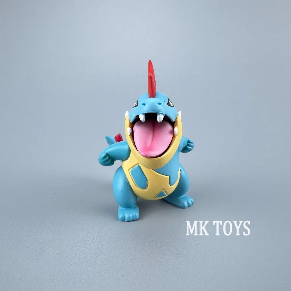 Anime Pokemon Figure Feraligatr Evolutionary Group Action Figures Pvc Collection Model Toys for Children Gifts 3-11cm view 4